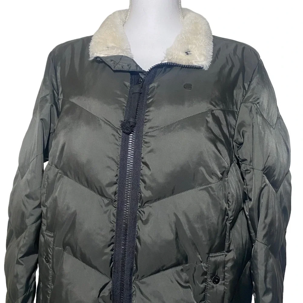 G-Star Alaska Padded Teddy Jacket - Picture 8 of 13